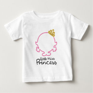 Kleine Prinzessin Leeres Gesicht Baby T-shirt