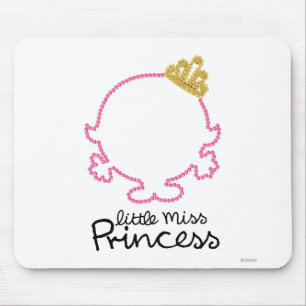 Kleine Prinzessin Leeres Gesicht Mousepad