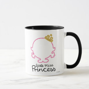 Kleine Prinzessin Leeres Gesicht Tasse