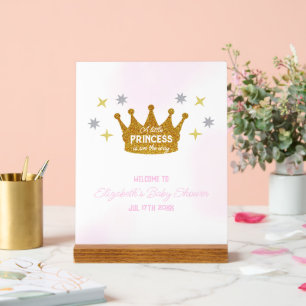 Kleine Prinzessin Mädchen Baby-Party Acrylschild