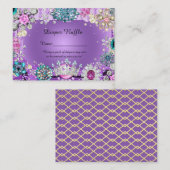 Kleine Prinzessin, Prinzessin, Windelwulst, Raffel Begleitkarte (Vorne/Hinten)