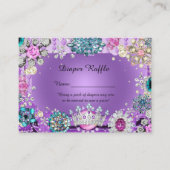 Kleine Prinzessin, Prinzessin, Windelwulst, Raffel Begleitkarte (Vorderseite)