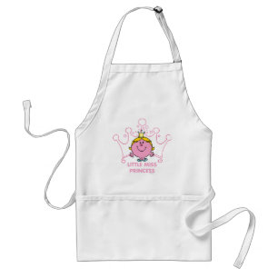 Kleine Prinzessin Rosa fünfzackige Krone Schürze
