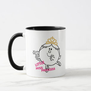 Kleine Prinzessin Rosa Schriftzug Tasse