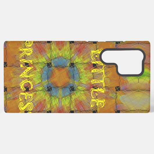 Kleine Prinzessin Schöne Farben Design Samsung Galaxy Hülle (Rückseite (Horizontal))