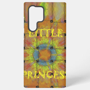 Kleine Prinzessin Schönes Farbdessin Samsung Galaxy Hülle
