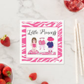 "Kleine Prinzessin" Serviette (Beispiel)