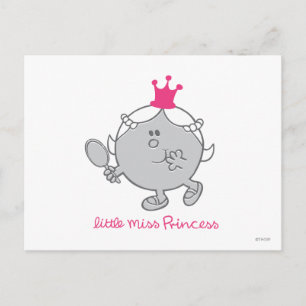 Kleine Prinzessin Spiegel Spiegel Postkarte