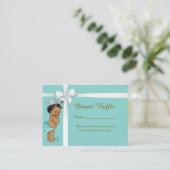 Kleine Prinzessin-Windeln-Raffelmeißel Begleitkarte (Stehend Vorderseite)