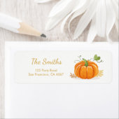 Kleine Pumpadresse Labels Herbst Autmn Dusche (Insitu)