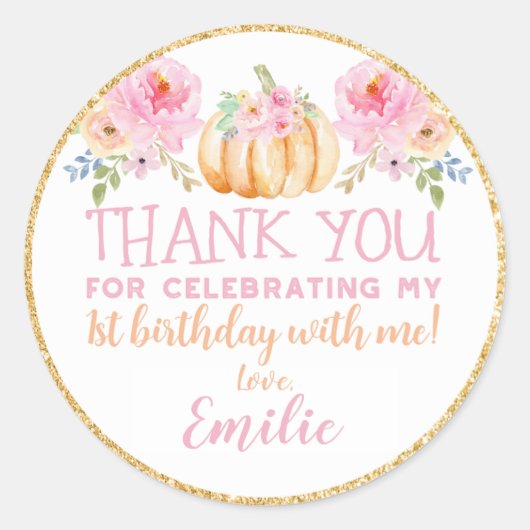 Kleine Pumpkettenkleber Runder Aufkleber (Vorderseite)