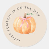 Kleine Pumpkettenkleber Runder Aufkleber (Vorderseite)