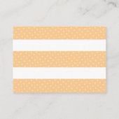 Kleine Pumpkin Baby Dusche bringen ein Buch Begleitkarte (Rückseite)