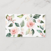 Kleine Pumpkin Display Babyduschenkarte Begleitkarte (Rückseite)