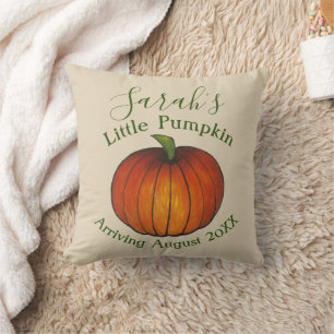 Kleine Pumpkin Kinderdusche Neue Anreise Herbst Kissen