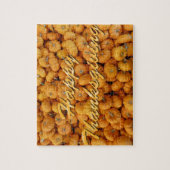 Kleine Pumpkins glücklich Thanksgiving Puzzle (Vertikal)