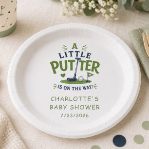 Kleine Putter-Baby-Party-Papierplatte Pappteller