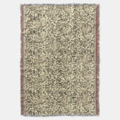 Kleine Quadrate, braun bis beige Decke (Vorderseite Vertikal)