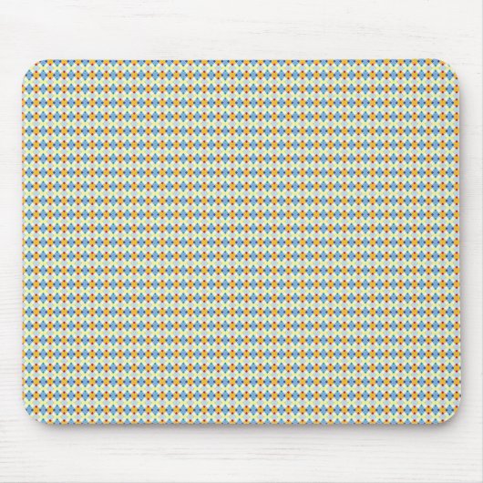 Kleine Quadrate Design Mousepad (Vorne)