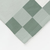 Kleine Quadrate Fleecedecke (Ecke)