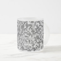 Kleine Quadrate in Grautönen bis klar