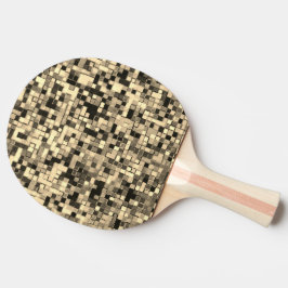 Kleine Quadrate oder Fliesen, Khaki oder Beige, ve Tischtennis Schläger