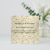 Kleine Quadrate oder Fliesen, verschwommen und bei Einladung (Stehend Vorderseite)