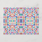 Kleine Random Shapes Multi Postcard Postkarte (Vorderseite)