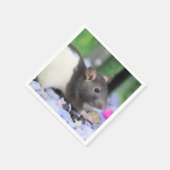 Kleine Ratte Serviette (Ecke)