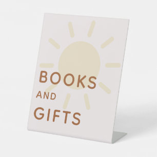 Kleine Ray of Sunshine Baby Duschbücher und Gesche Sockelschild