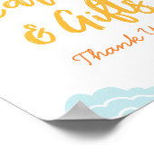 Kleine Ray Sunshine Baby Duschkarten & Geschenke Poster (Ecke)