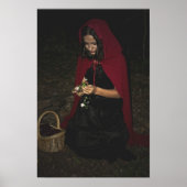 Kleine Red Riding Hood Ansammlung Blume Poster (Vorne)