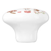 Kleine Red Riding Hood Niedlich Whimsical Keramikknauf (Seitenansicht)