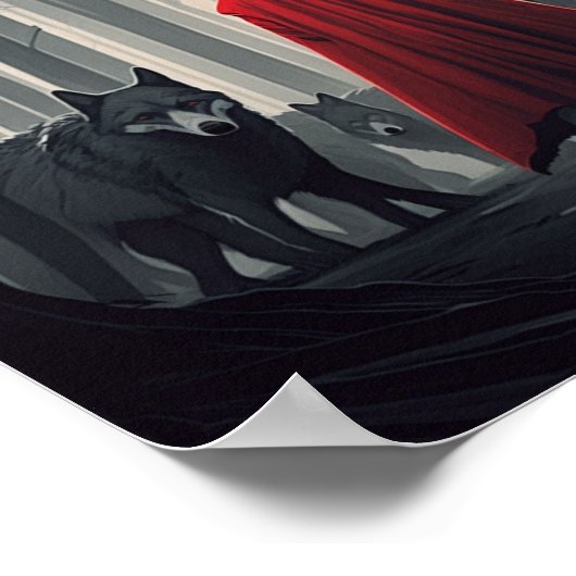 Kleine Red Riding Hood Poster (Ecke)