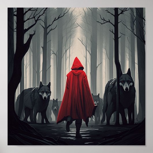Kleine Red Riding Hood Poster (Vorne)