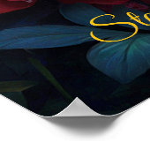 Kleine Red Riding Hood & The Wolf Poster (Ecke)