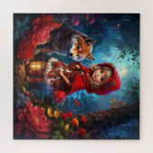 Kleine Red Riding Hood & The Wolf Puzzle (Horizontal)