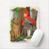 Kleine Red Riding Hood und der Wolf Mousepad (Mit Mouse)