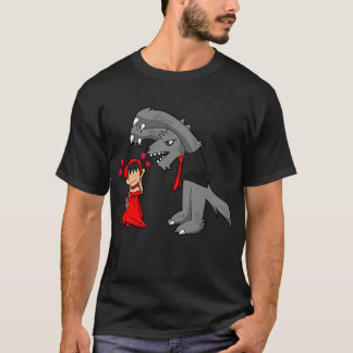 Kleine Red Riding Hood und der Wolf T-Shirt