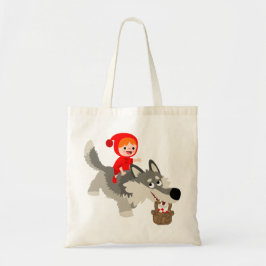 Kleine Red Riding Hood und die Wolf Bag Tragetasche