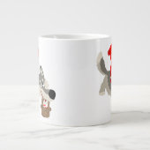 Kleine Red Riding Hood und die Wolf Jumbo Tasse (Vorderseite)