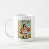 Kleine Red Riding Hood Vintag Niedlich Kaffeetasse (Links)