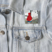 Kleine Red Riding Hood: Was für tolle Ohren du has Button (Beispiel)