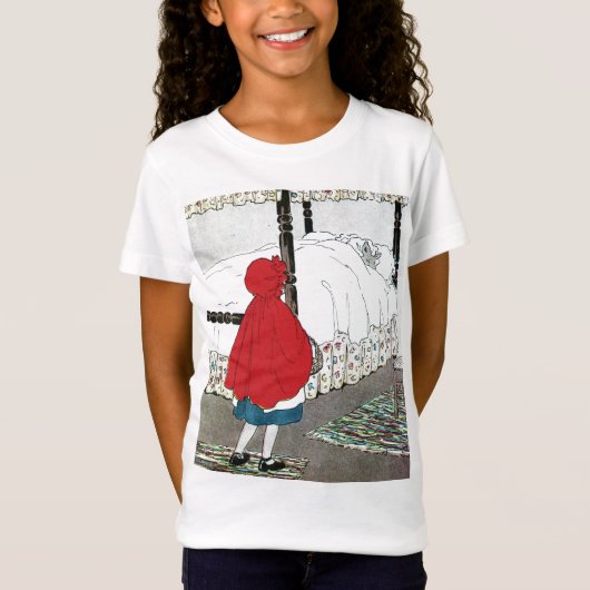 Kleine Red Riding Hood: Was für tolle Ohren du has T-Shirt (Vorderseite)