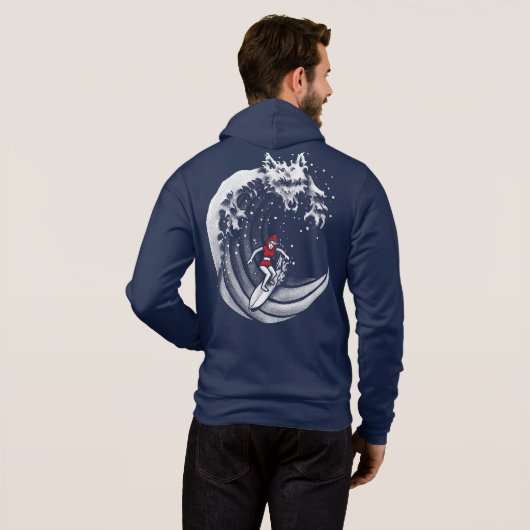 Kleine Red Surfing Hood Hoodie (Schwarz voll)