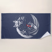 Kleine Red Surfing Hood Strandtuch (Vorderseite)