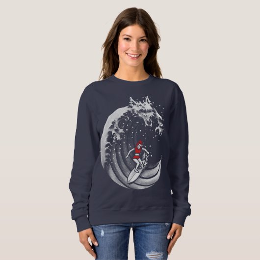 Kleine Red Surfing Hood Sweatshirt (Vorne ganz)