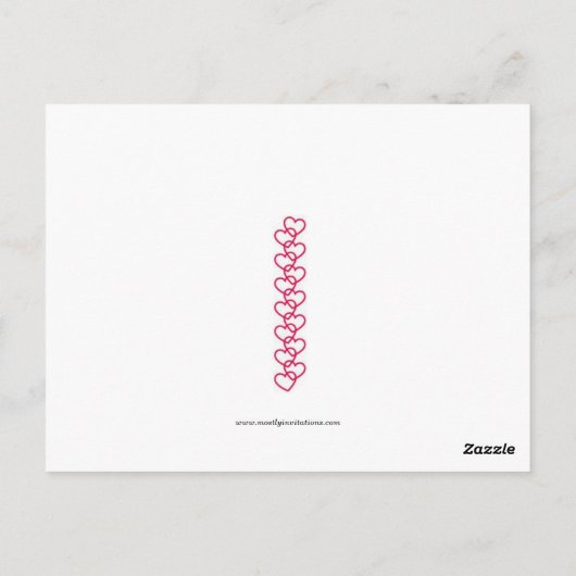 Kleine Reinigungskraft Mädchen der 50er Jahre Vint Postkarte (Rückseite)