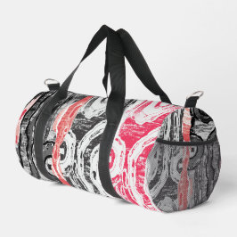 Kleine Reisetasche – Abstract Land Duffle Bag