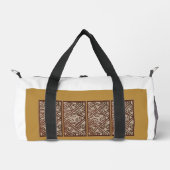 Kleine Reisetasche mit Gold-Design Duffle Bag (Vorderseite)